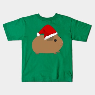 Guinea Pig Christmas Kids T-Shirt